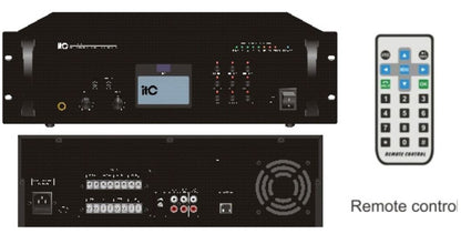 T-77240Z/ T-77350Z/ T-77500Z Rack Mount Economic 8-zone IP Amplifier