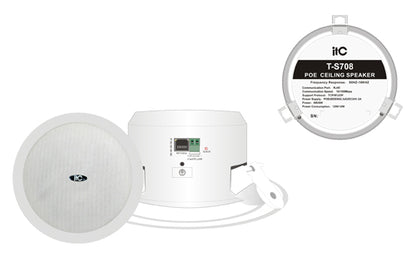 T-S708 POE Ceiling Speaker