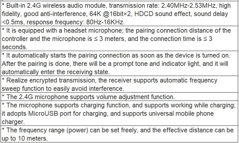 T-7807BG IP Network Active Speaker - with backup and 2.4G headphone mic