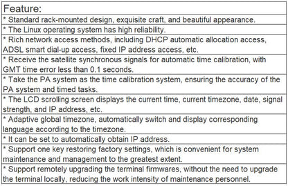 T-7846 NTP Server (Time Tick server)