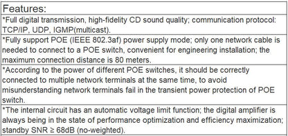 T-S7820 POE Horn Speaker
