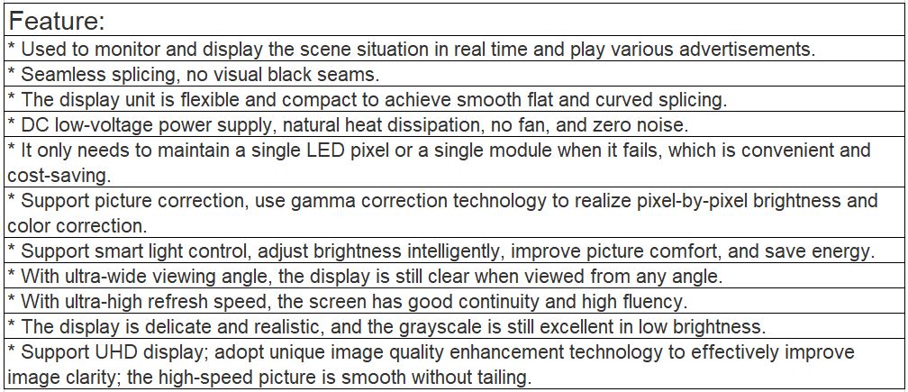 TV-PD153-YG Indoor Full Color LED Video Wall