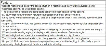 TV-PD186-MG Indoor Full Color LED Video Wall