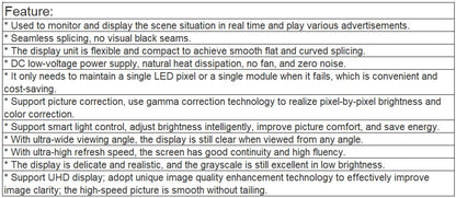 TV-PD186-YG Indoor Full Color LED Video Wall