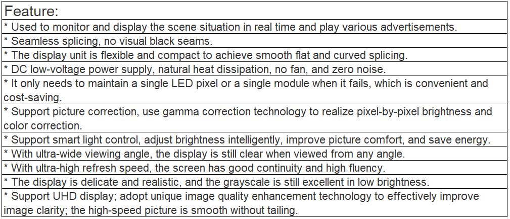 TV-PD200-YG Indoor Full Color LED Video Wall