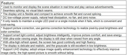 TV-PD300-MZ Indoor Full Color LED Video Wall