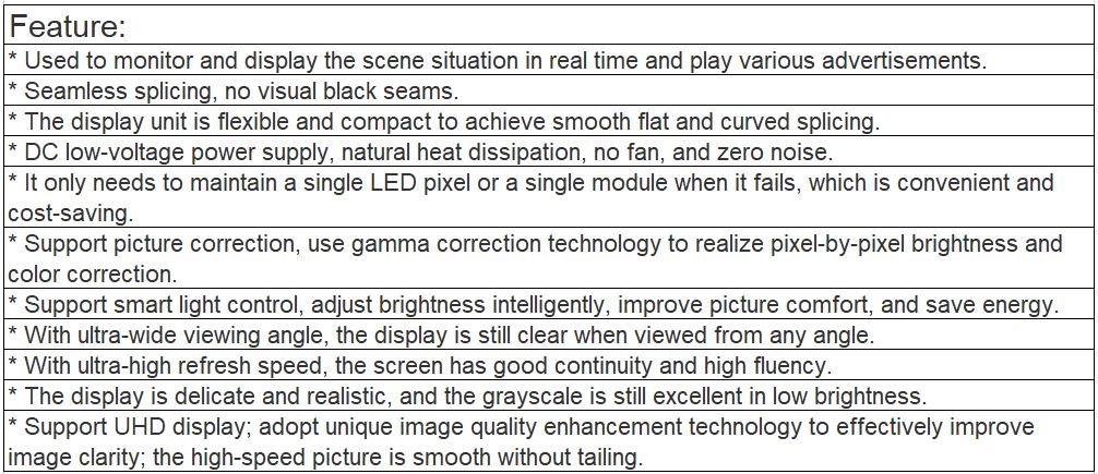TV-PD300-YG Indoor Full Color LED Video Wall