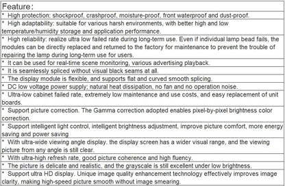 TV-COB093-Y Indoor Full Color LED Video Wall