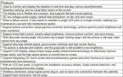 TV-PG125-GM Indoor Fine Pitch Full Color LED Video Wall
