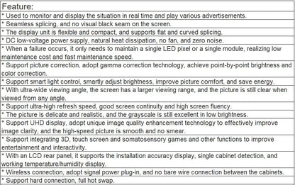 TV-PG156-GM Fine Pitch Full Color LED Video Wall