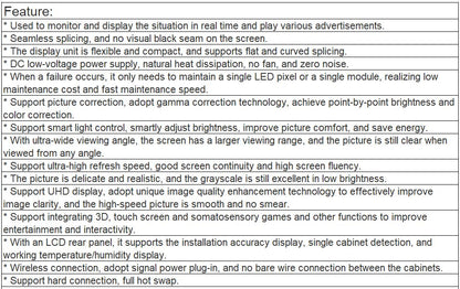 TV-PG156-GX Fine Pitch Full Color LED Video Wall