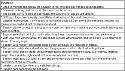 TV-PG166-DX Indoor Full Color LED Video Wall