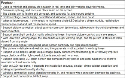 TV-PG187-GP Fine Pitch Full Color LED Video Wall