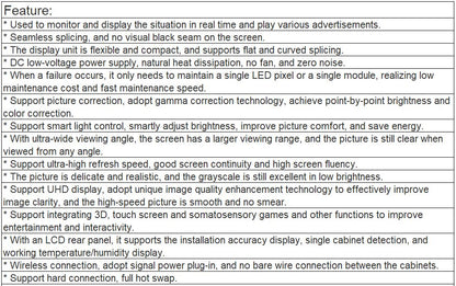 TV-PG187-GX Fine Pitch Full Color LED Video Wall