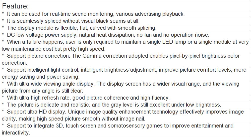 TV-PH187-YG Indoor Full Color LED Video Wall