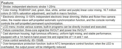 TL-SL205 18×10W Fireproof Par Light