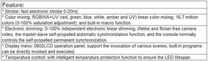 TL-SL292 7*12W LED Flood Light