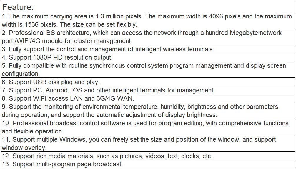 TV-81C6， TV-81C6-4G Asynchronous Full Color System Card