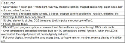TL-LT206A Pattern Light