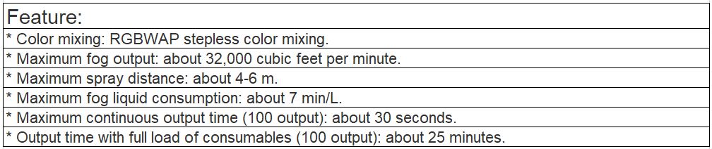 TL-SL602 1500W Stage Effect Fogger
