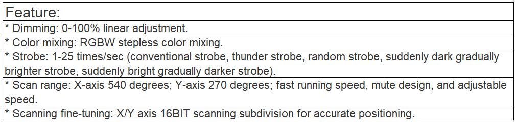 TL-SL154 Moving Head Beam Light