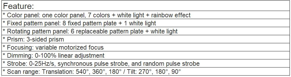 TL-SL162 Moving Head Beam Light