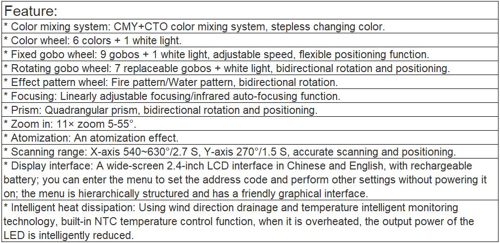 TL-SL186 Moving Head Light