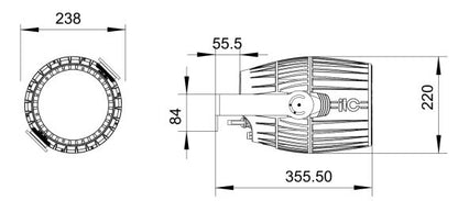 TL-LT601 280W LED Flood Light