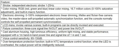 TL-SL203 54×3W Waterproof PAR Light