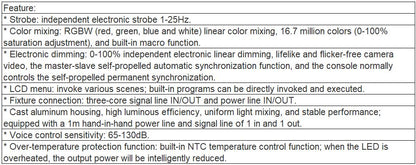 TL-SL204 18*10W Waterproof PAR Light