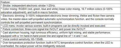 TL-SL206 90*3W Fireproof PAR Light