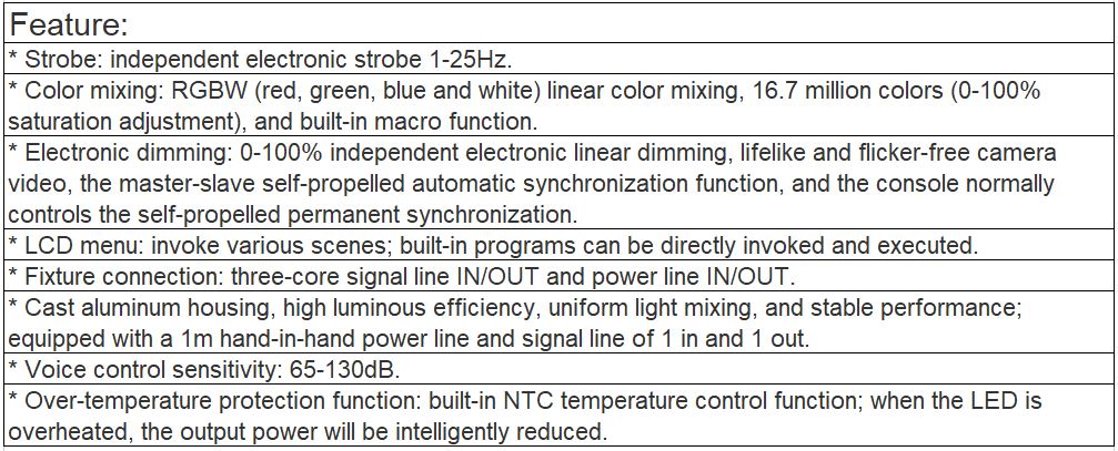 TL-SUT204 Par Light