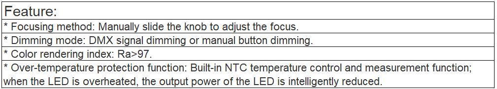 TL-SL327 300W LED Zoom Imaging Light