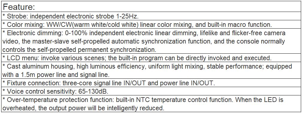 TL-SL342 200W Par Light