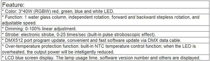 TL-LT103 3x40W Water Effect Light