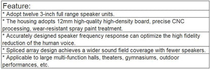 TS-1203C Column Speaker