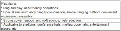 LA-2800, LA-1800 Linear Array Speaker