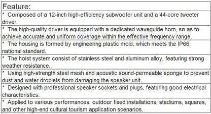 TW-112A Linear Array Speaker