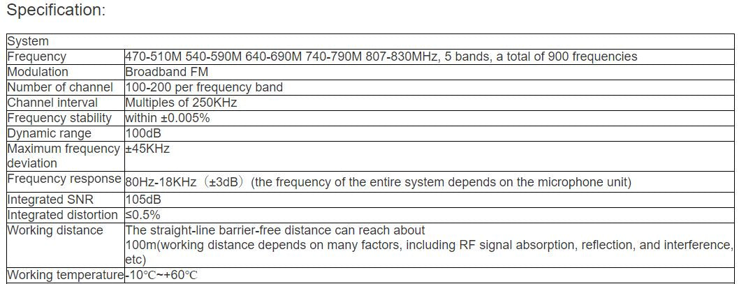 T-521UH, T-521UT, T-521UL, T-521UV, T-521US, T-521UW UHF-Dual Channel Wireless Microphone