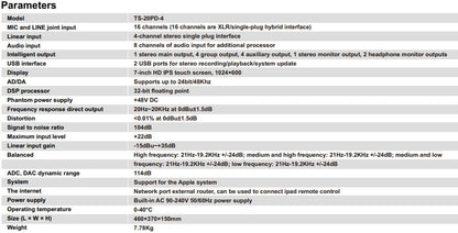 TS-20PD-4 Mixer