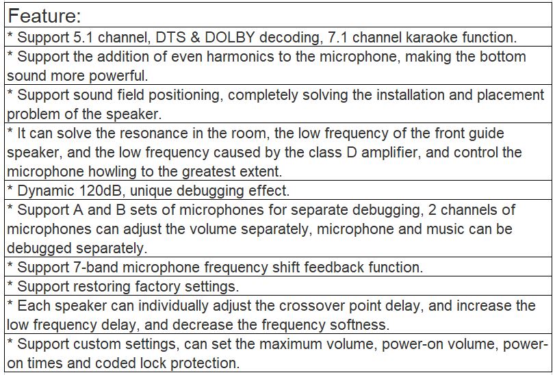 TS-213A Audio Processor