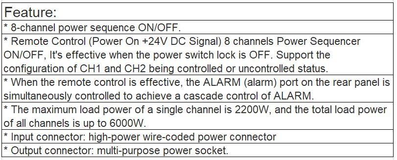 TS-820, TS-830 Power Supply Sequencer