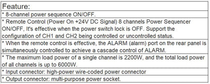 TS-820, TS-830 Power Supply Sequencer