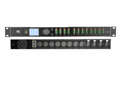 TS-P480D 4-in-8-out Digital Audio Matrix Processor