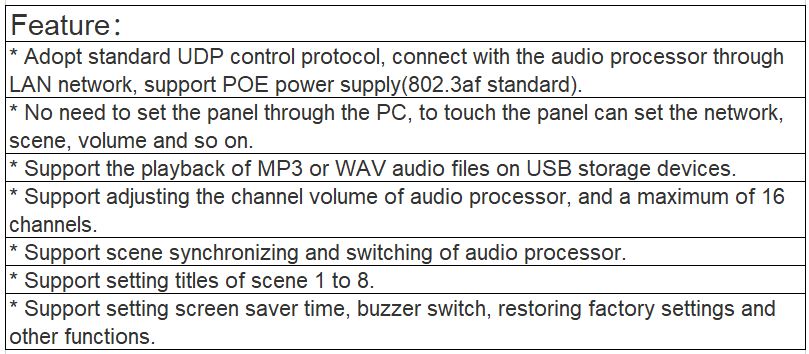 TS-P8805N Panel