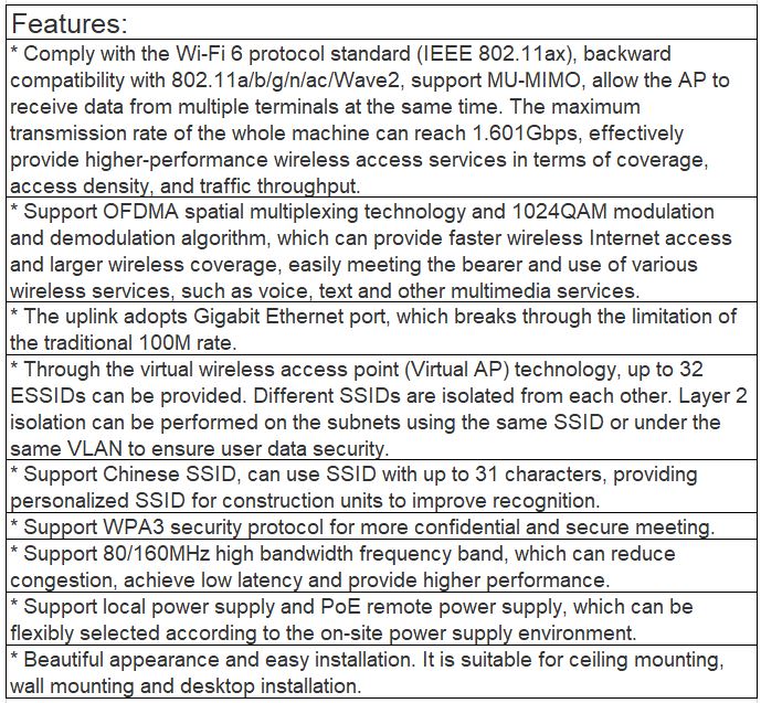 TS-W116 Transmitter