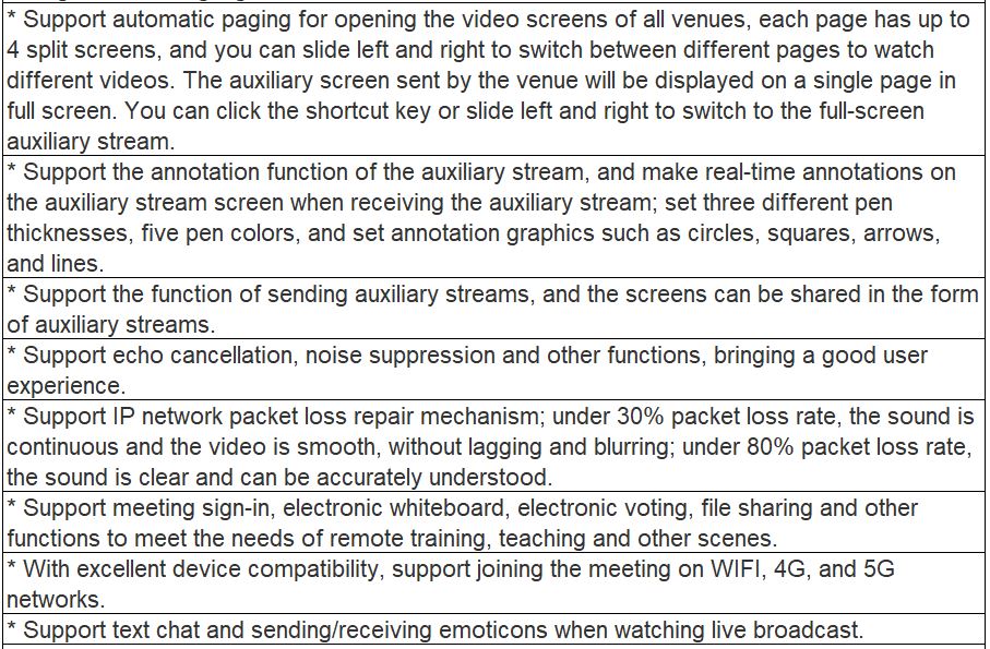 NT90-APP01AC, NT90-APP01SC, NT90-iPad01SC HD Video Conference Software Terminal