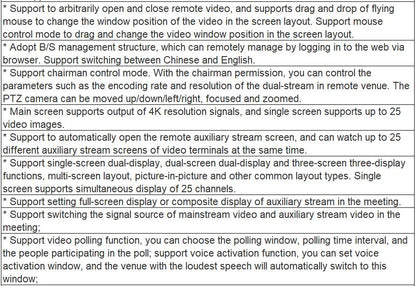 NT90LT Series LT02 HD Video Conference Terminal