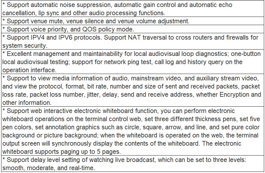 NT90LT Series LT02 HD Video Conference Terminal