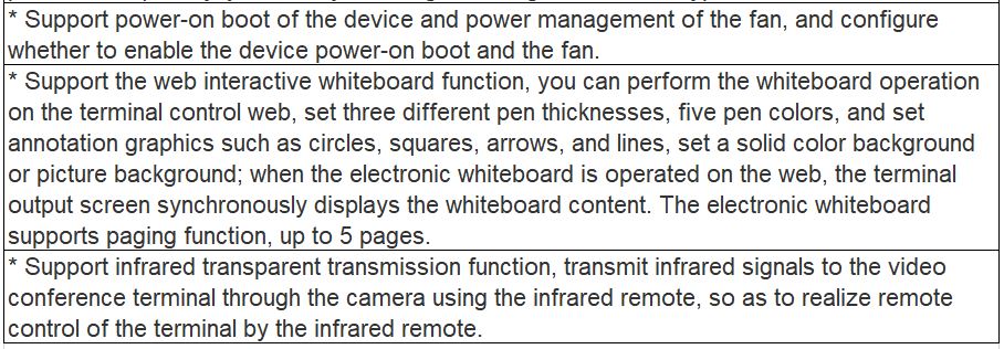 NT90MB Series MB02, MB02M4, MB02M8 Small Size Split-type HD Video Conference Terminal
